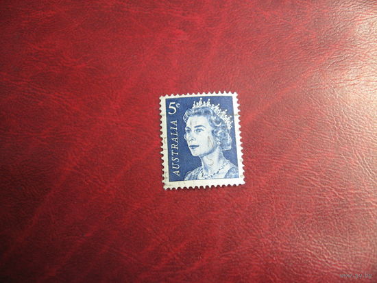 Марка королева Елизавета II 1967 год Австралия