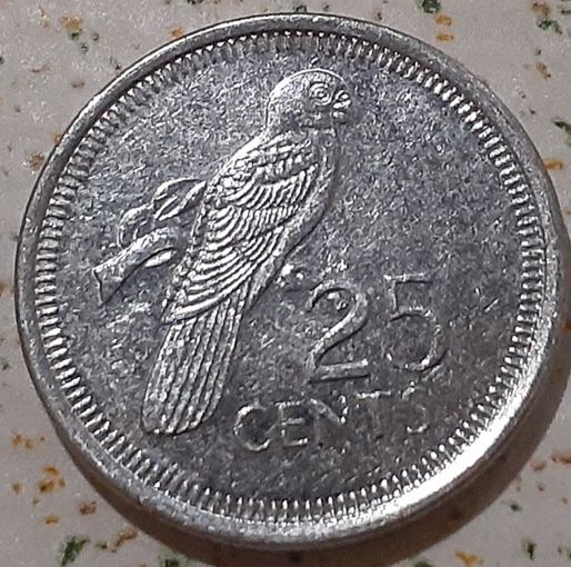 Сейшелы 25 центов, 2010 (10-4-16(в))