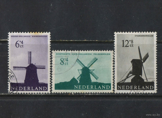 Нидерланды 1963 Ветряные мельницы  #795-7