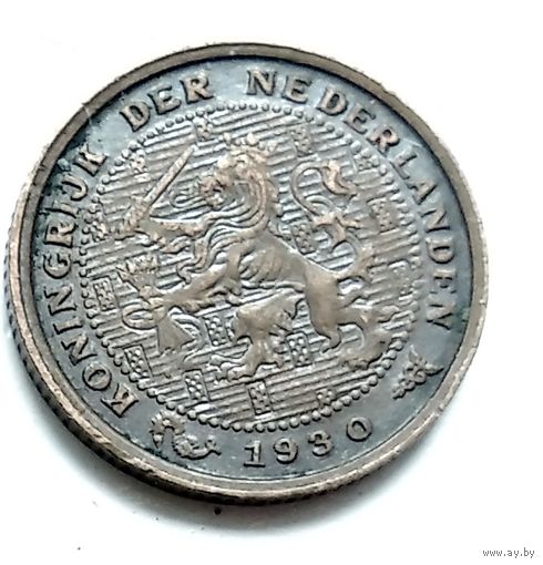 Нидерланды 1/2 цента, 1930 1-11-18