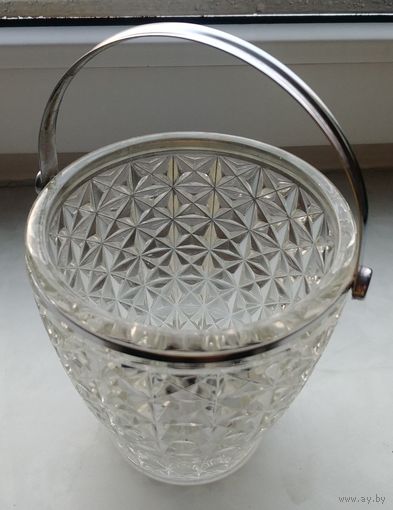 Винтажная ваза, чаша, конфетница СССР, состояние на фото