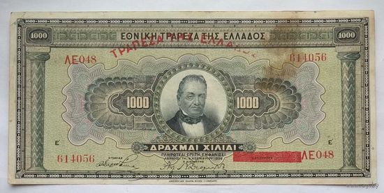 Греция 1000 драхм 1926 г.