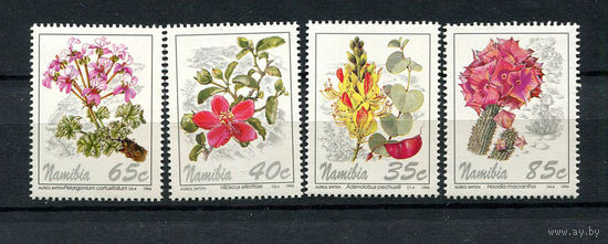 Намибия - 1994 - Цветы - [Mi. 772-775] - полная серия - 4 марки. MNH.