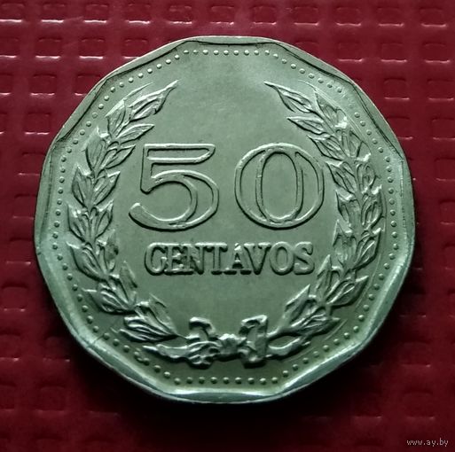 Колумбия 50 центаво 1970 г. #30218