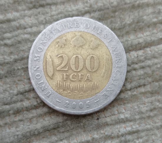 Werty71 Западная Африка 200 франков 2005