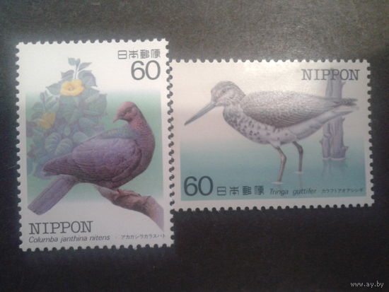 Япония 1984 птицы 2-я серия Mi-3,0 евро