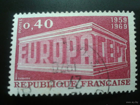 Франция 1969 Европа
