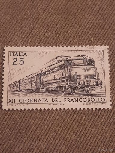 Италия 1970. XII Giornata del Francobollo