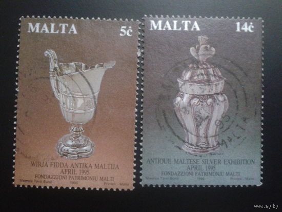 Мальта 1994 посуда, 18 век
