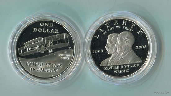 1 доллар 2003.