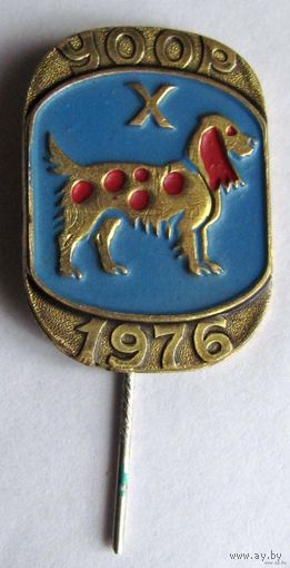 1976 г. 10-ая выставка собак УООР (украинское общество охотников и рыболовов)