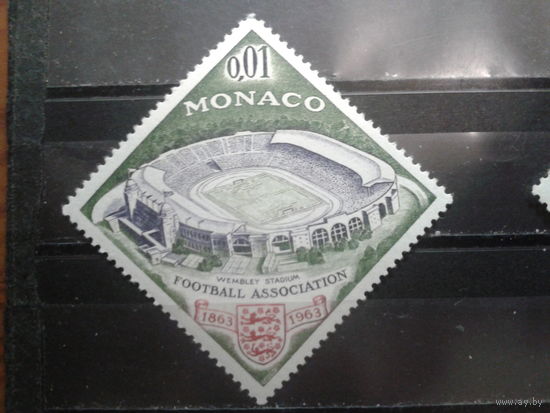 Монако 1963 К 100-летию футбола, стадион Уэмбли в Лондоне**