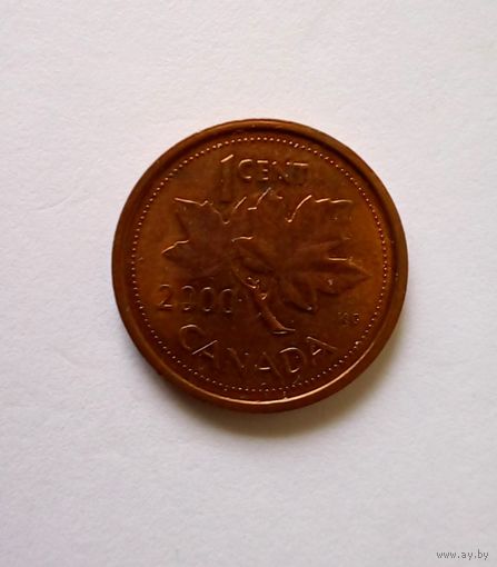 Канада 1 цент 2000 г
