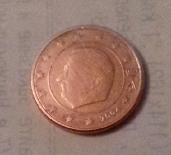 1 евроцент, Бельгия 2004 г.