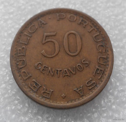 50 сентаво 1973. Мозамбик-колония Португалии #01