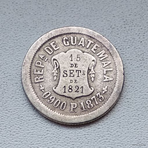 Гватемалы 2 реала 1873 4-16-9