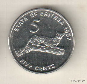 Эритрея 5 цент 1997