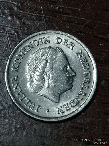 Недерланды 10 центов 1958 года