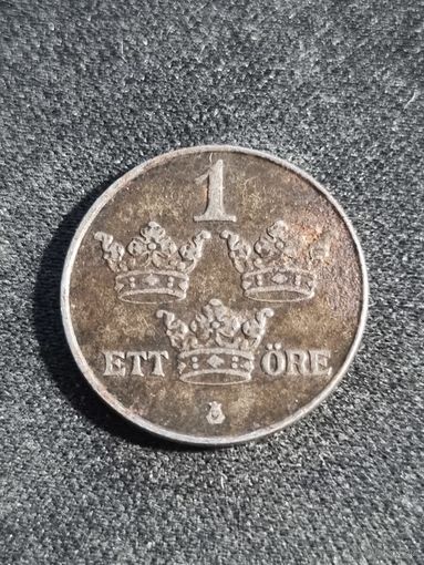 Швеция 1 эре 1949