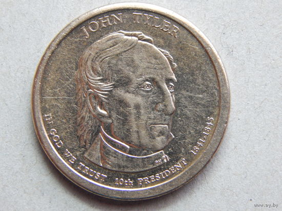 США 1 доллар 2009г.Джон Тайлер (10-ый президент).