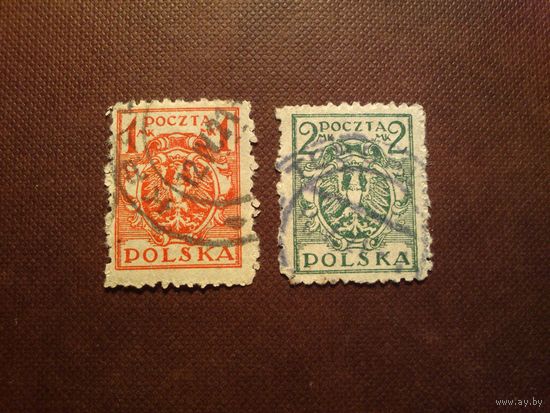 Польша 1920/21 гг.Герб./41а/