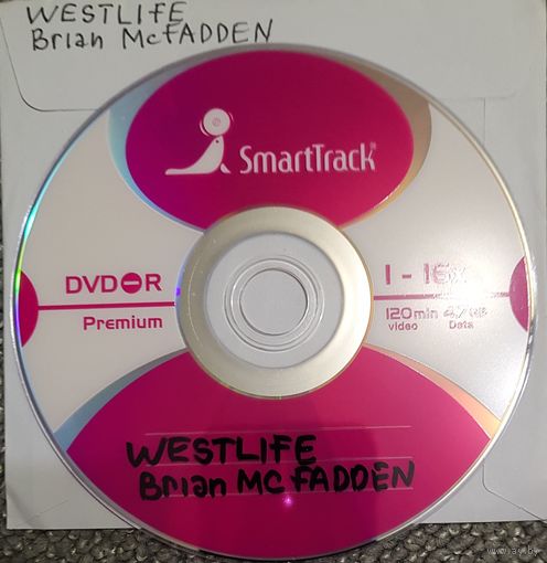 DVD MP3 дискография WESTLIFE, Brian McFADDEN - 1 DVD