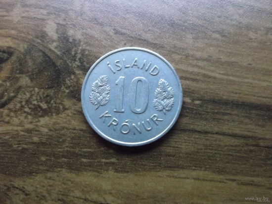 Исландия 10 крон 1976