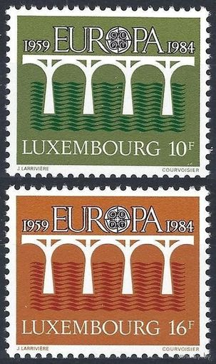 1984 Люксембург 1098-1099 Европа Септ 4,00 евро