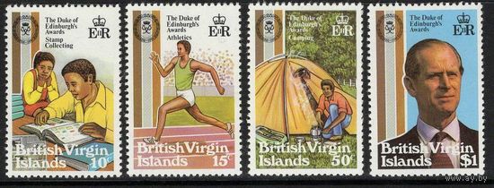 1981 Британские Виргинские острова 411-414 Принц Филипп / Спорт