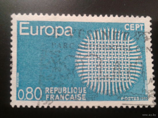 Франция 1970 Европа