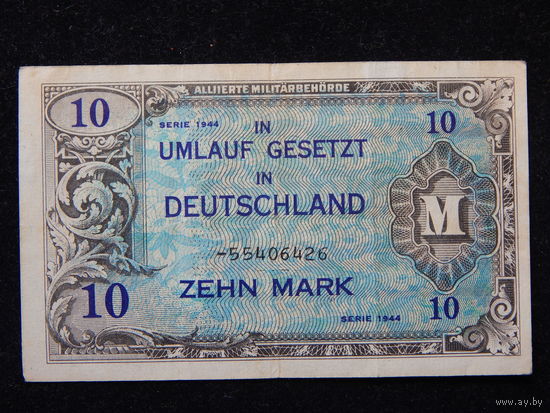 Германия 10 марок 1944 г