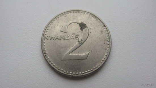 Ангола. 2 кванза 1975 г