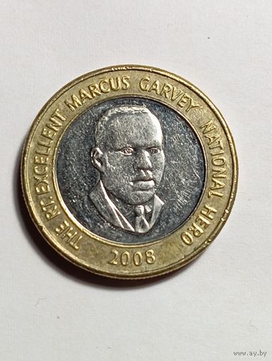 Ямайка 20 долларов 2008 года .