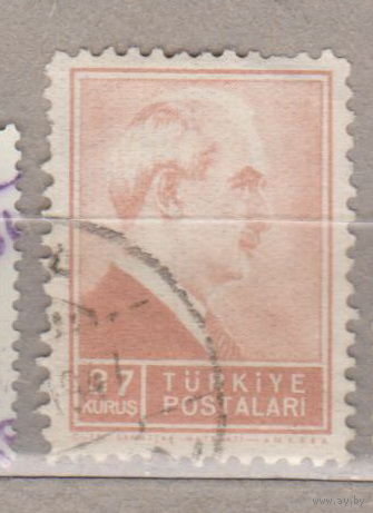 Известные люди Личности Президент Инону Турция 1932 год лот 1