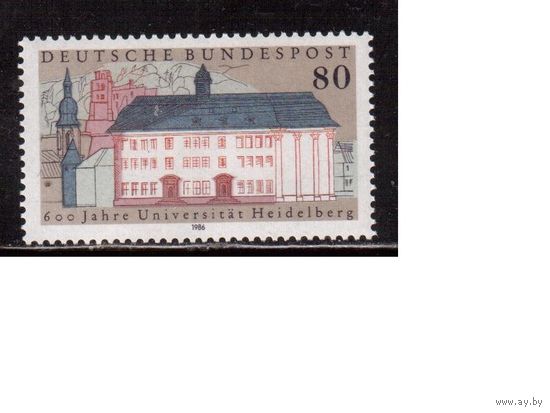 Германия(ФРГ)-1986,(Мих.1299), ** , Город