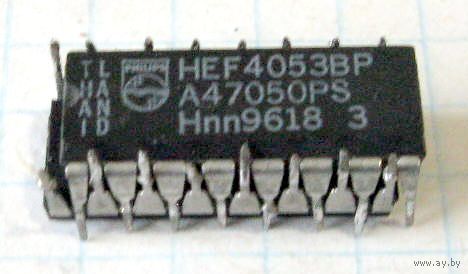 Коммутационная микросхема HEF4053BP