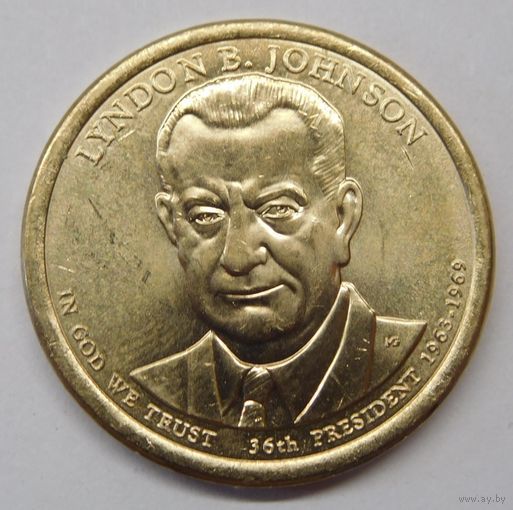 США.1 доллар 2015 Президент 36 Линдон Б.Джонсон Двор уточняйте