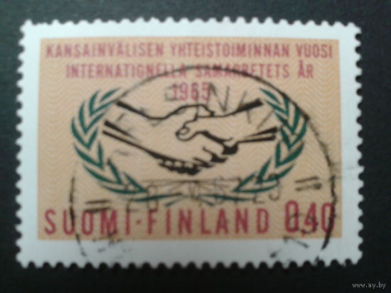 Финляндия 1965 символ дружбы