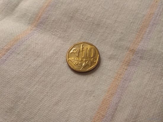 ЮАР 10 центов, 2004 года