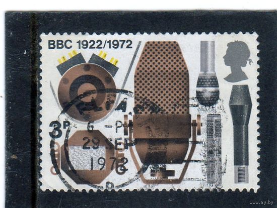 Великобритания.Ми-602. 50 лет медиакомпании BBC.1980.
