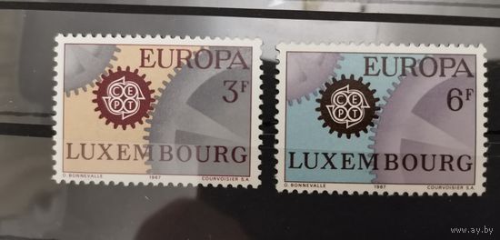 Люксембург 1967г. Марки Европы [Mi 748-449 ] полная серия **
