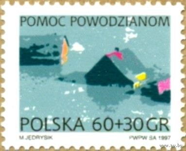 Полша Оказанию помощи жертвам 1997 года по Великой реке Одер наводнения в июле 1997 года