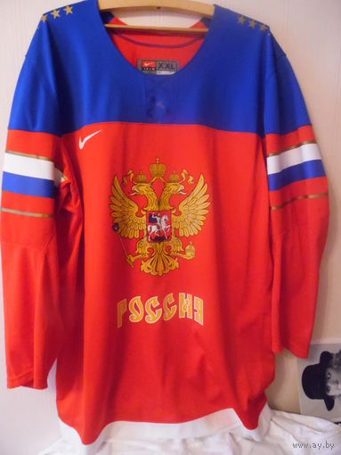 Джерси сборной России с чм-2014 по хоккею в Минске
