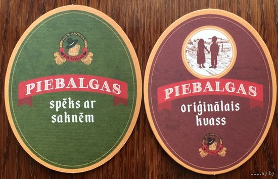 Подставка под пиво "Piebalgas" /Латвия/ No 4