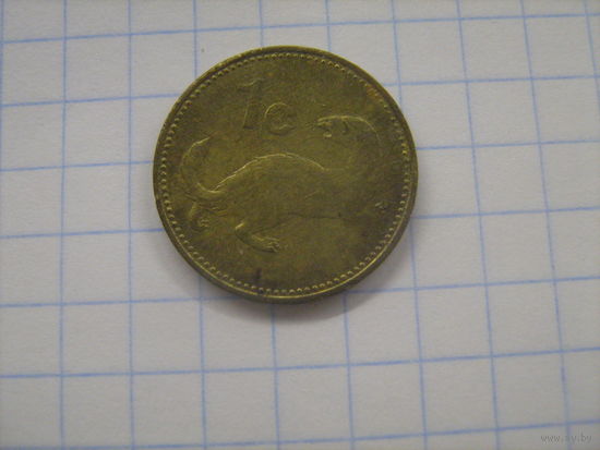 Мальта 1 цент 1995г.km93