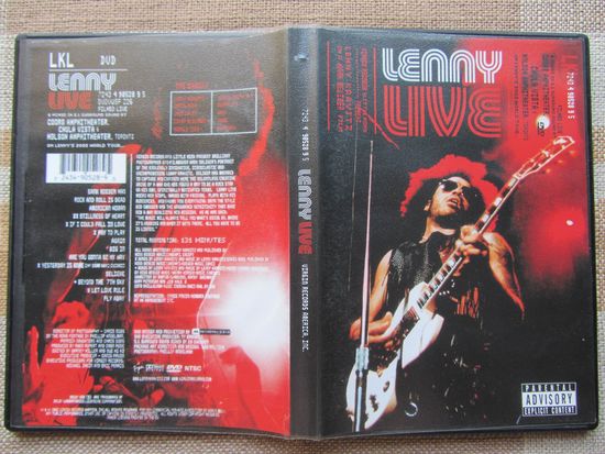 DVD LENNY KRAVITZ – Live (2002)