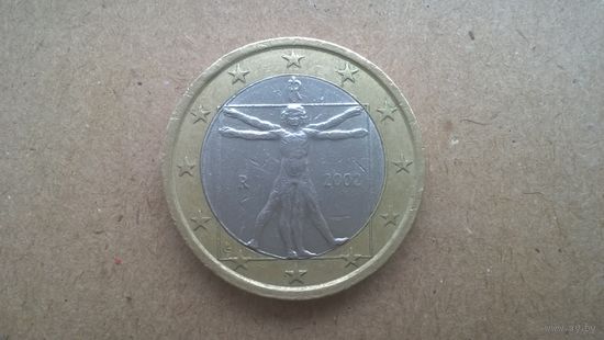Италия 1 евро, 2002г. (U-)