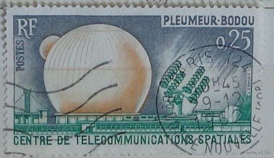 Бодо. Центр космических коммуникаций. Франция. Дата выпуска:1962-10-01
