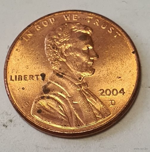 США 1 цент 2004