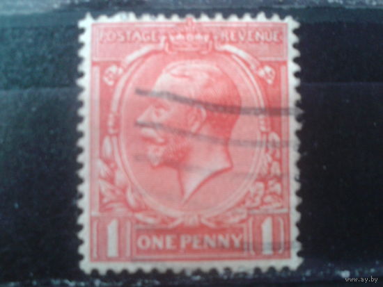Англия 1924 Король Георг 5  1 пенни